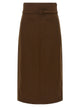 Ami Paris Sheath Skirt