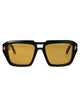 Tom Ford Nero Lucido / Marrone Acetate Sunglasses