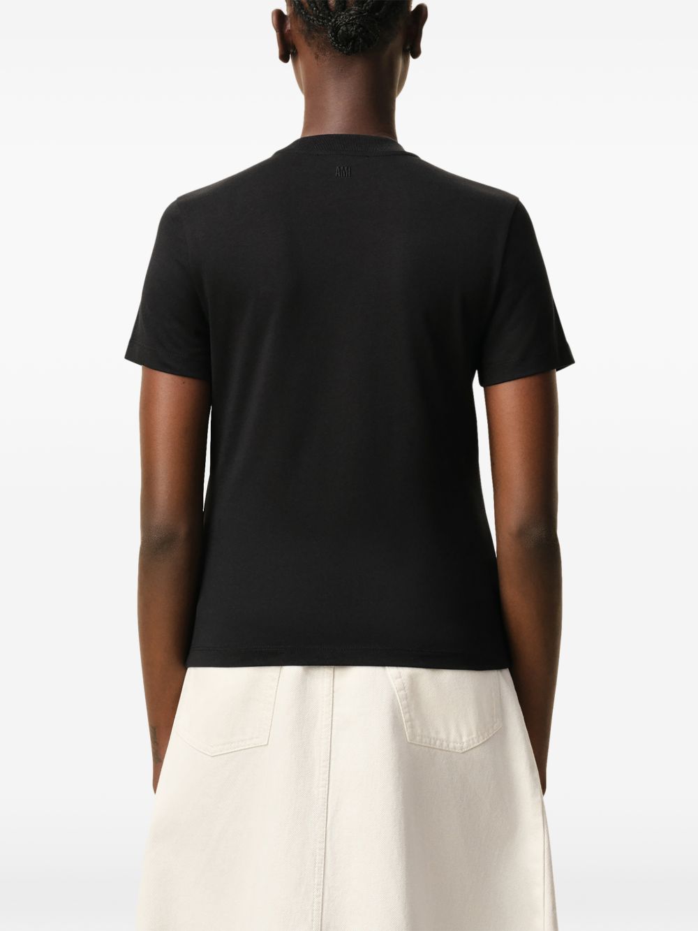 Ami Paris Ami De Coeur Embroidered T-Shirt