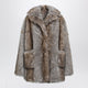 Bb Couture Brigitte Coat In Wolf-Effect Faux Fur