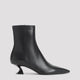 Lanvin Black Kitten Heell 50 Mm Lambskin Ankle Boots