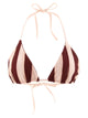 Fendi 'Pequin' Reversible Bikini Top