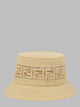 Fendi Cappello Bucket In Rafia