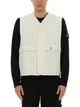 Stone Island Wappen Patch Cotton Blend Vest