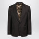 Dolce&Gabbana Brown Single-Breasted Wool Jacket