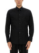 Dolce & Gabbana Gold Stretch Cotton Poplin Shirt