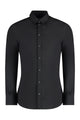 Dolce & Gabbana Black Stretch Poplin Shirt