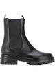 Gianvito Rossi Chester Black Calf Leather Boots
