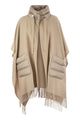 Herno Poncho Resort In Warmy E Nylon Ultralight
