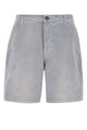 Prada Powder Blue Gabardine Bermuda Shorts
