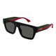Gucci Sunglasses  Gg1868s 001 Black Green Grey 53/19/145