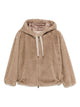 Herno Faux Fur Hooded Jacket