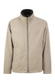 Herno Padded Technical Jacket With Stand Collar And Faux Fur Lining