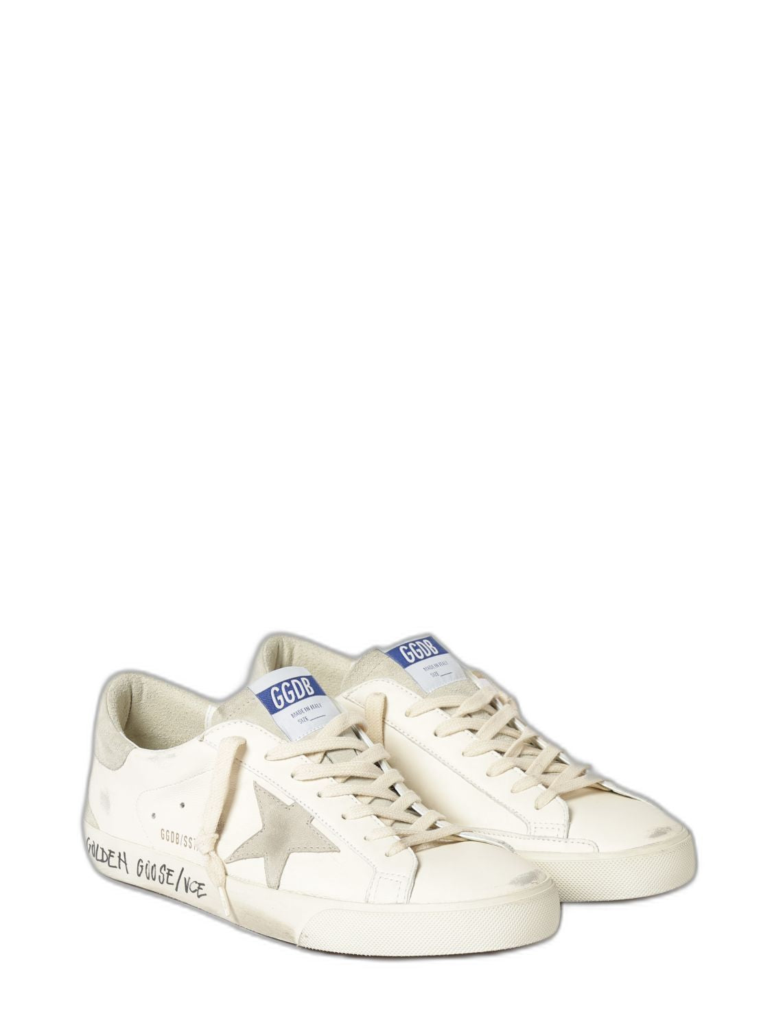 Golden Goose Super-Star Leather Sneakers