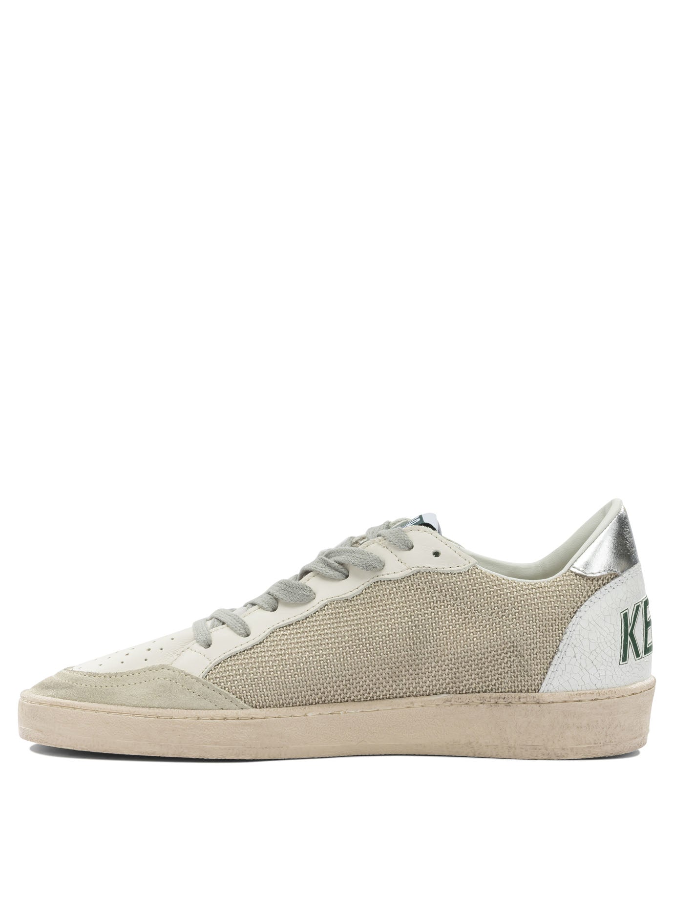 Golden Goose White Polyester Leather Sneakers