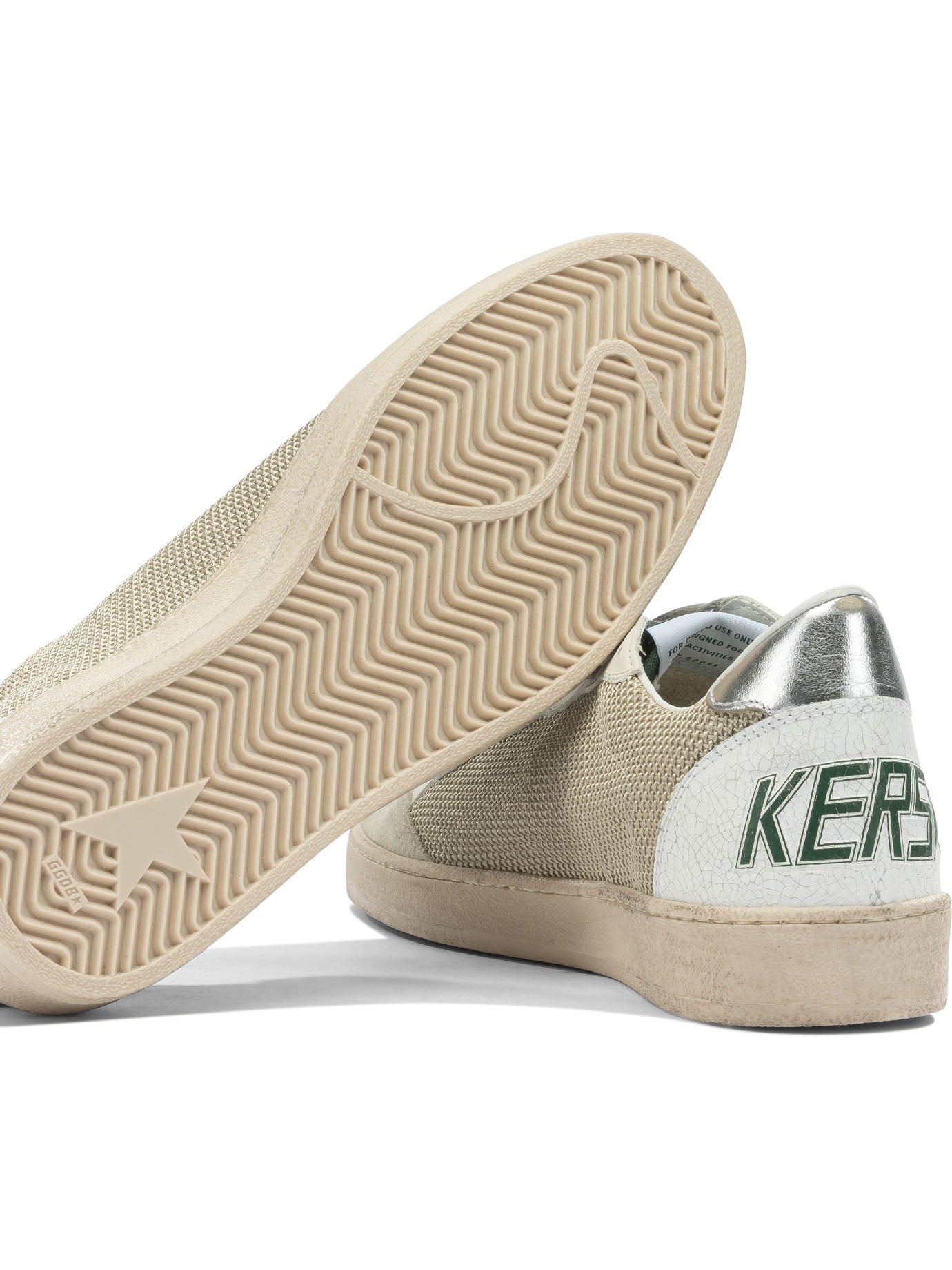 Golden Goose White Polyester Leather Sneakers