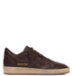 Golden Goose Dark Brown Leather Flat Shoes