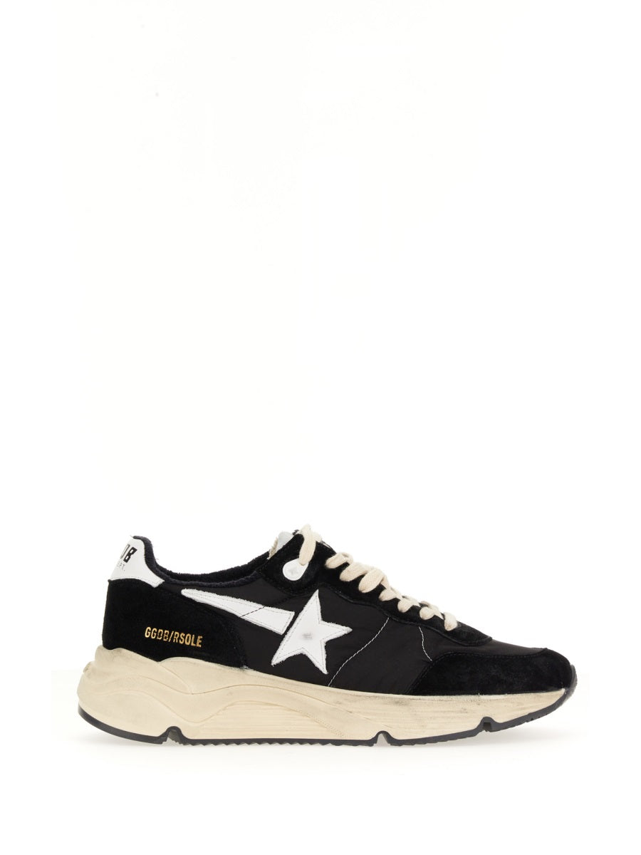 Golden Goose Running Sole Sneaker Black/White
