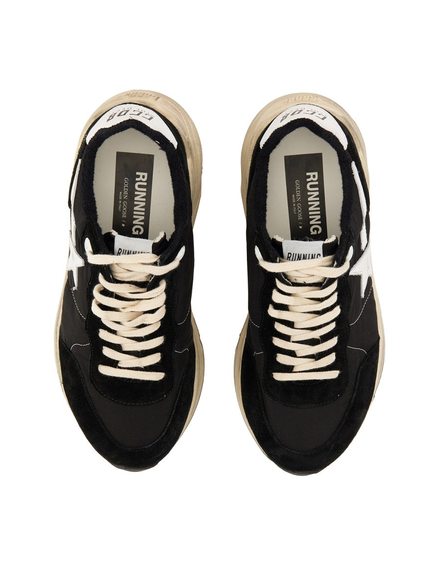 Golden Goose Running Sole Sneaker Black/White