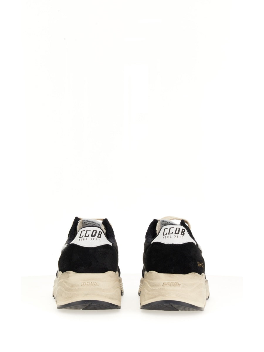 Golden Goose Running Sole Sneaker Black/White