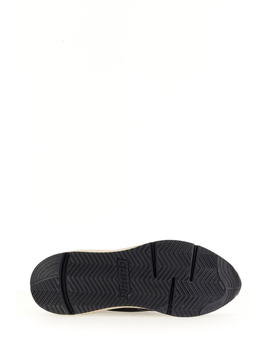 Golden Goose Running Sole Sneaker Black/White