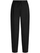 Dolce & Gabbana Black Wool Cotton Regular Pants