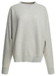 Golden Goose Sweatshirt In Grey Cotton With Crewneck