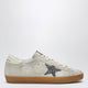 Golden Goose Golden Goose Super-Star Sneakers In Pearl With Glitter Star