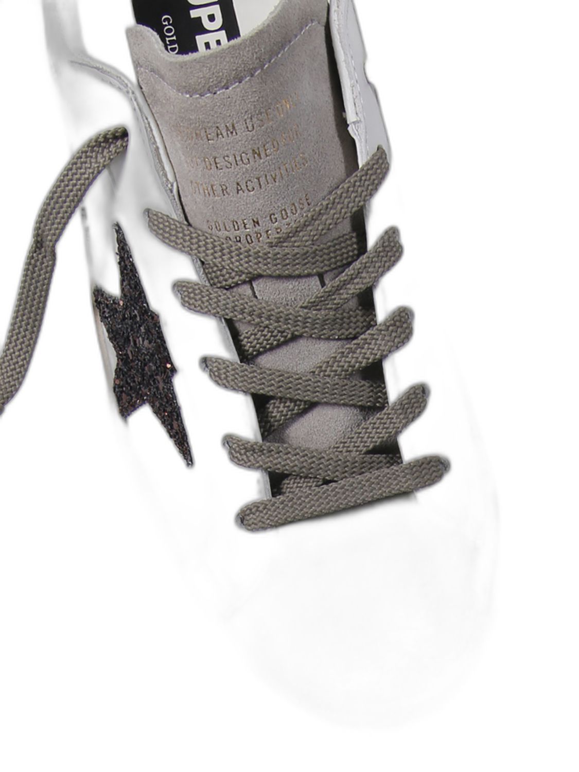 Golden Goose Super Star Leather Upper Suede Toe