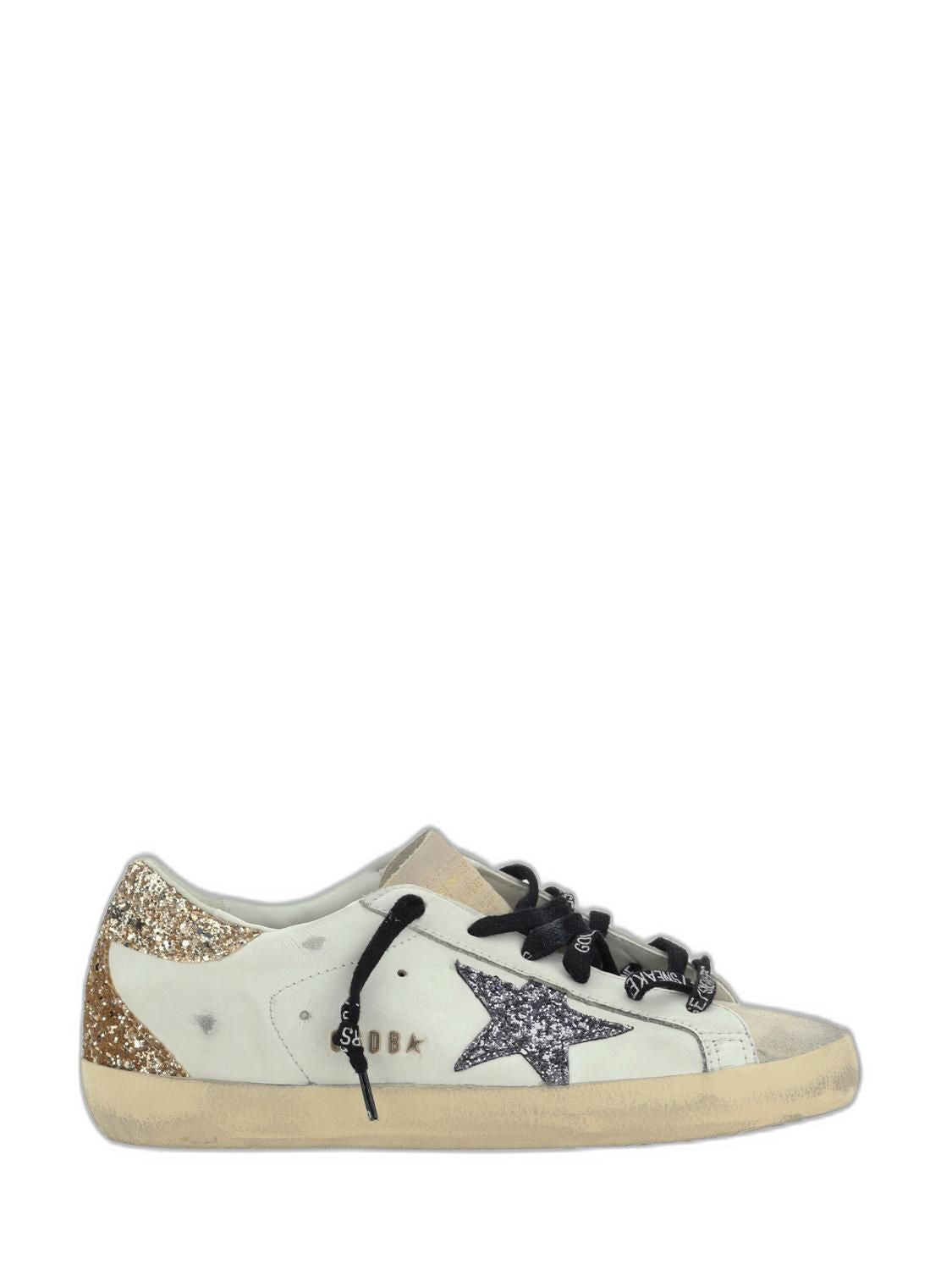 Golden Goose Multicolor Leather Superstar Sneakers