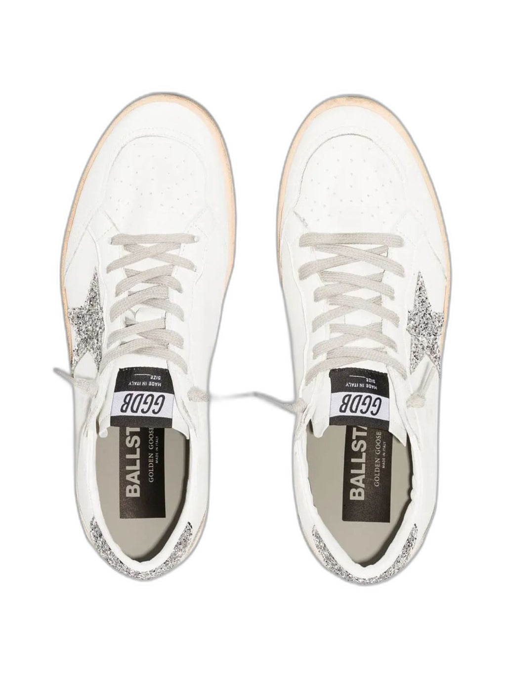 Golden Goose Ball Star Leather Sneakers