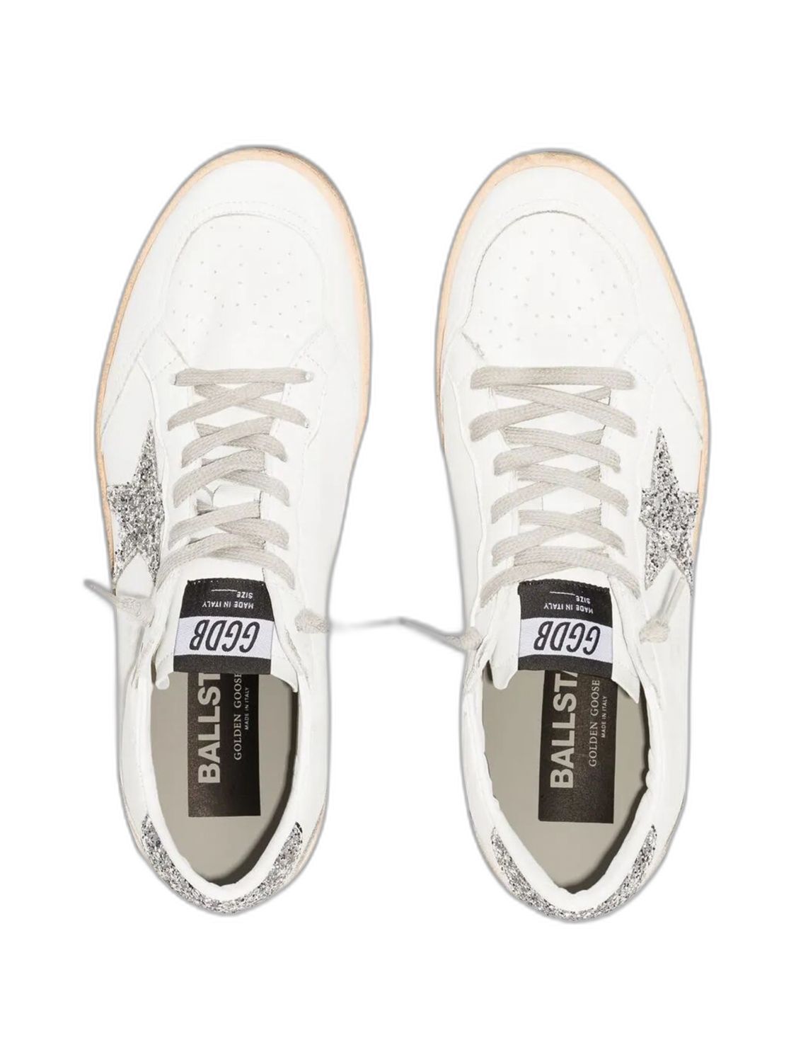 Golden Goose Ball Star Leather Sneakers