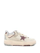 Golden Goose "Forty Two" Nabuk Upper And Toe Rubber Star Laminated Heel Leather Heel