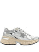 Golden Goose Lightstar Laminated Leather And Mesh Sneakers