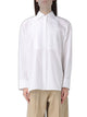 Golden Goose "Journey W`S" Over Shirt With Pleated Bib Pollon Cotton Popline