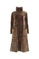 Giorgio Armani Brown Fur Coat
