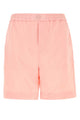 Loewe Pink Wool Bermuda Shorts