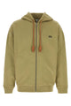 Loewe Sage Green Cotton Sweatshirt