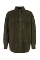 Loewe Khaki Suede Shirt