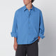 Studio Nicholson Hal Uniform Blue Cotton Shirt