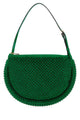 Jw Anderson Green Suede Bumper-Moon Shoulder Bag