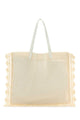 Jw Anderson Ivory Crochet Shopping Bag