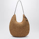 Jw Anderson Large Bulb Bag In Natural Raffia