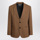 Ami Paris  Hazelnut Single-Breasted Wool Jacket