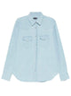 Tom Ford Denim Chambray Western Shirt