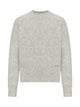 Ami Paris Embroidered Logo Alpaca Sweater