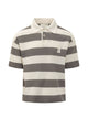 Ami Paris Cotton Short Sleeves Polo Adc