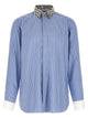 Tom Ford Animal Print Collar Shirt