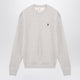 Ami Paris Grey Ami De Cœur Crewneck Sweatshirt