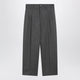 Ami Paris Grey Tailored Wool Trousers